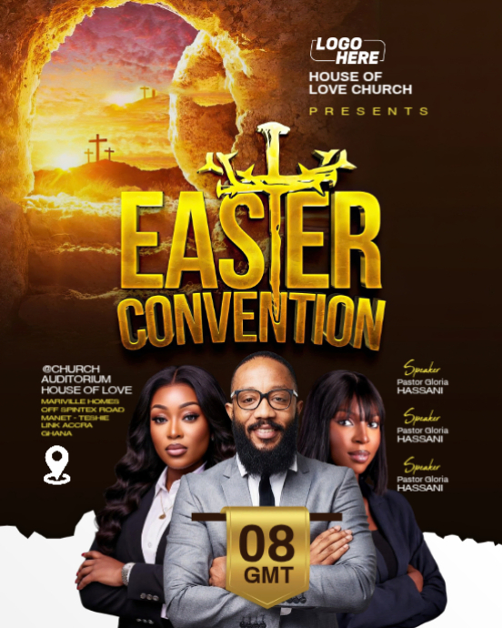 Easter Convention Template | PosterMyWall