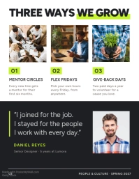 Nero Employee Culture Booklet Ulotka Template - Page 3