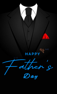 Black Professional Father's Day US Legal Legale USA template