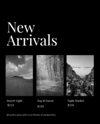 Nero Fine Art Photography Collection Instagram Portrait Template - Page 4