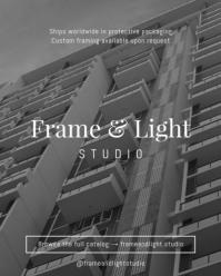 Nero Fine Art Photography Collection Instagram Portrait Template - Page 5