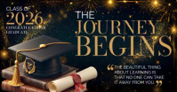 Negro Graduation Celebration Isithombe Esabiwe ku-Facebook Template