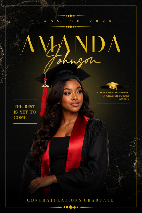 Graduation Celebration Flyers Template | PosterMyWall
