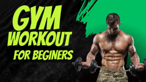 Schwarz Black Professional Gym Work Out Youtube Thumbnail Miniature YouTube Template