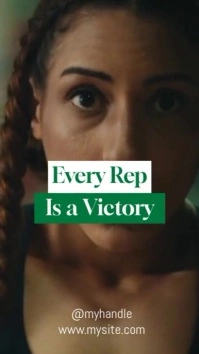 Black Professional Inspirational Video Quote Design Instagram Reel template