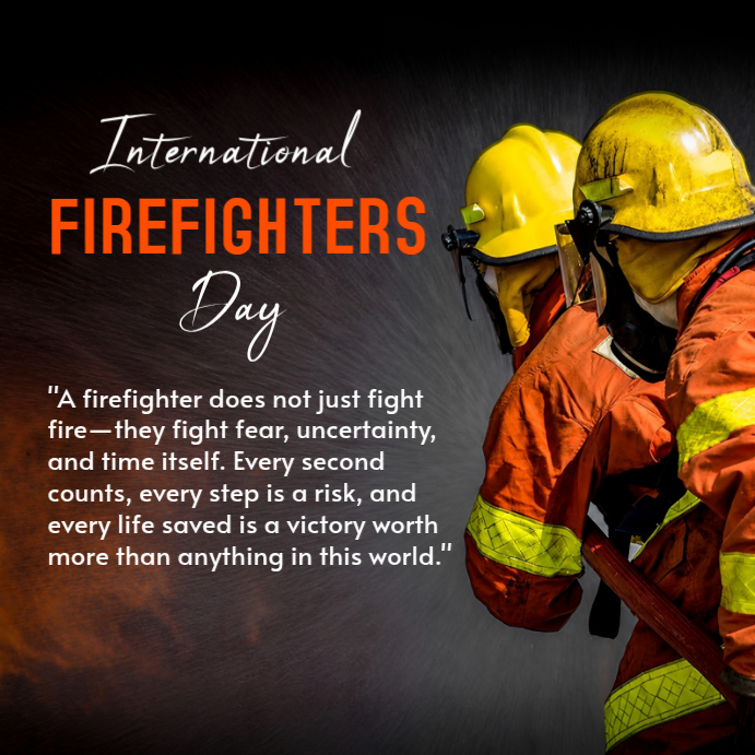 Firefighters' Day Celebration Template | PosterMyWall