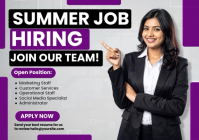 Black Professional Job Hiring A4 Video template