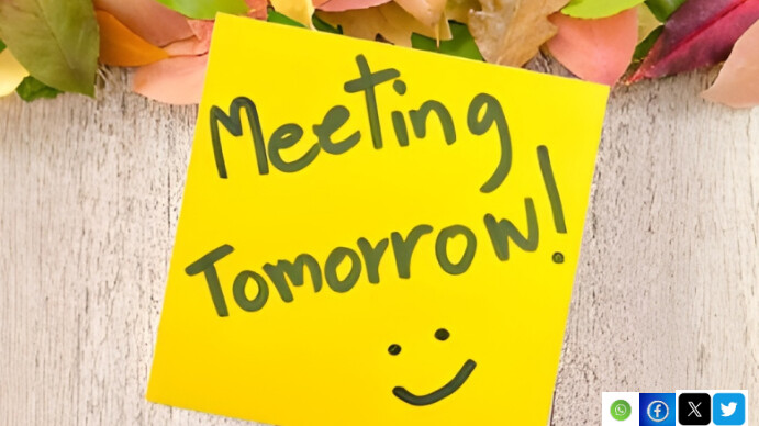 Black Professional Meeting Tomorrow Presentation (16:9) Template ...