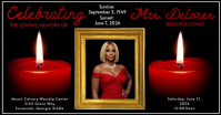 Schwarz Memorial Service Gambar Bersama Facebook Template