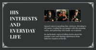 Zwart Memorial Tribute Facebook Shared Image Template - Page 3