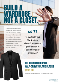 Schwarz Men's Fashion A4 Template - Page 2
