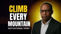 Black Professional Motivation Youtube Thumbnail template