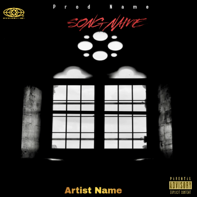 Black professional music album cover album cover Template | PosterMyWall