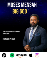 Negro Music Release Promotion Instagram Portrait Template