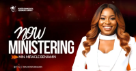 Black Church Event Isithombe Esabiwe ku-Facebook Template