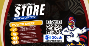 Noir Convenience Store Ordering Facebook Shared Image Template
