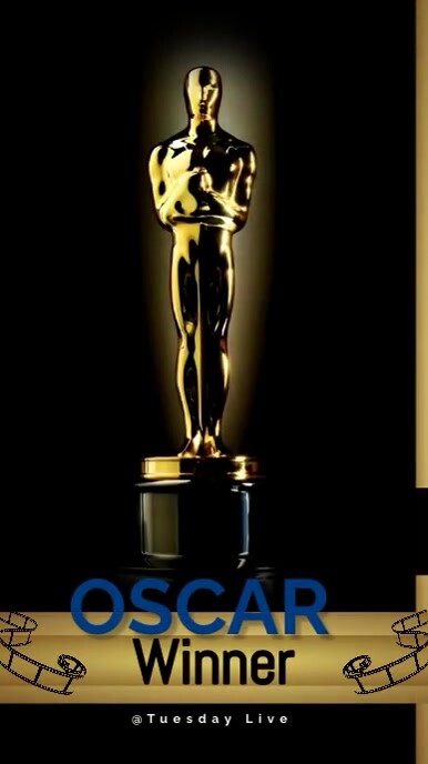 Black Professional Oscar Award Poster Templat Template | PosterMyWall
