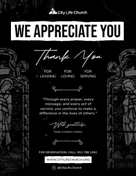 黑色 Pastor Appreciation Iflaya Template - Page 2