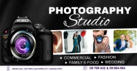 Black Professional Photography Studio Template Design Facebook Ad