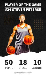 Black Professional Player Of The Game Us Legal template