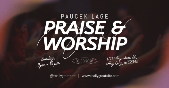 Praise And Worship Event Template | PosterMyWall