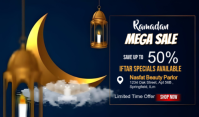 Black Professional Ramadan Sale  Tag Ithegi template