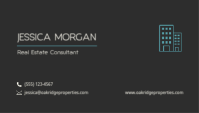 Sort Real Estate Business Card Business Card Template - Page 2