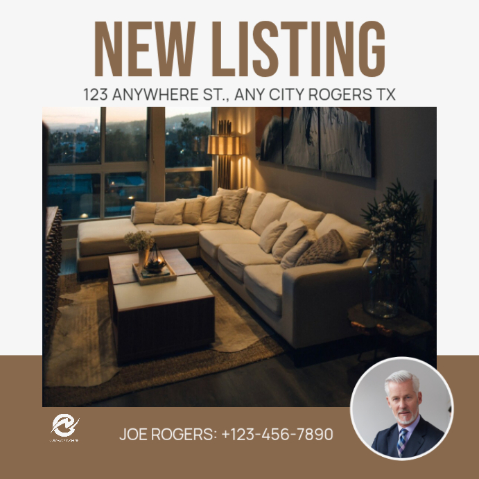 Copy of Black Professional Real Estate Listing Instagram Post ...