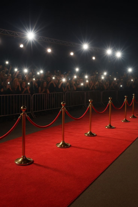 Modèle Black professional red carpet event poster | PosterMyWall
