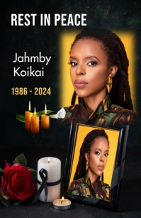 Black Professional Rip Tabloid template