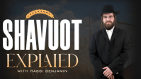 Black Professional Shavuot Explained YouTube Thumbnail YouTube-miniature template