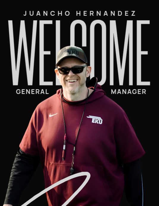 Black Professional Sport Coach Signing Flyer (us Letter) Template ...