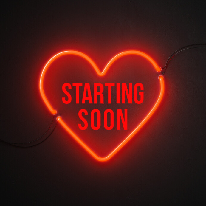 Black Professional Starting Soon Announcement Instagram Post Template ...