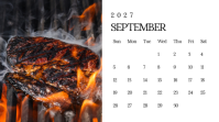 Nero Steakhouse Calendar 演示(16:9) Template - Page 10