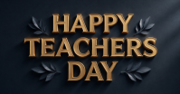 Sort Teacher's Day Celebration Facebook Shared Image Template