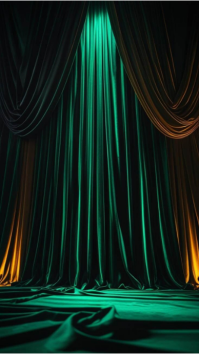 Sort Theater Stage Display digitale Template