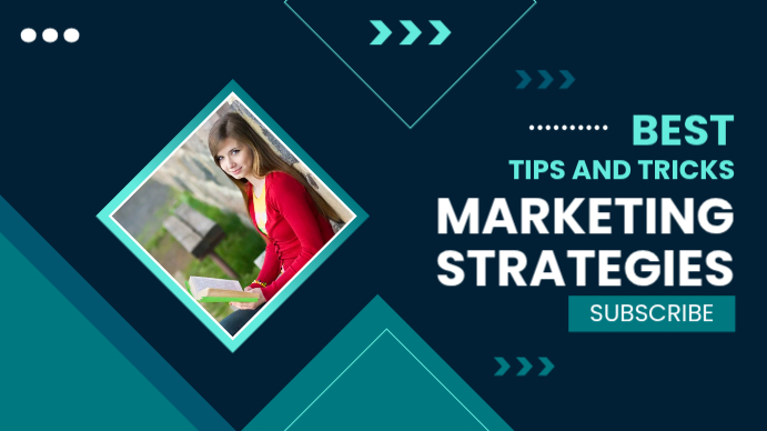 Video Tips Thumbnail Black Professional Tips And Tricks Youtube Thumbnail Template ...