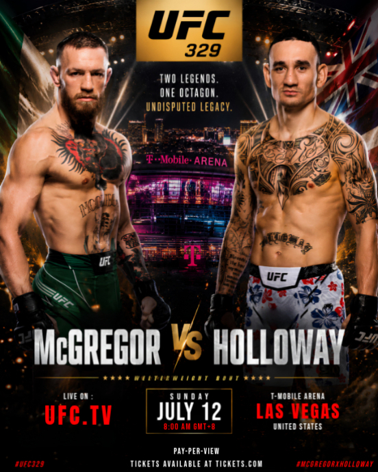 Plantilla de Ufc Fight Event | PosterMyWall