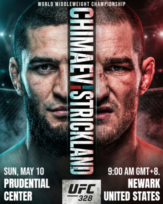 Plantilla de Black professional ufc fight event instagram portrait ...