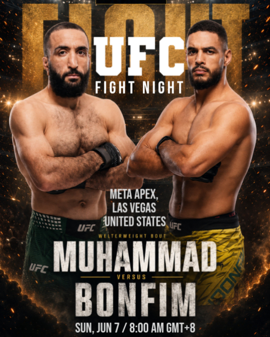 Modèle Ufc Fight Night | PosterMyWall