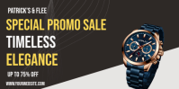 Czarny Watch Sale Eventbrite-banner Template