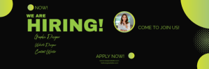 Black Professional We Are Hiring Now Full Tim E-mail-overskrift template