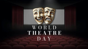 Black World Theatre Day Digital na Display Template
