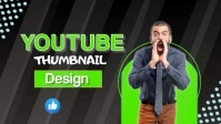 Black Professional Youtube Thumbnail template