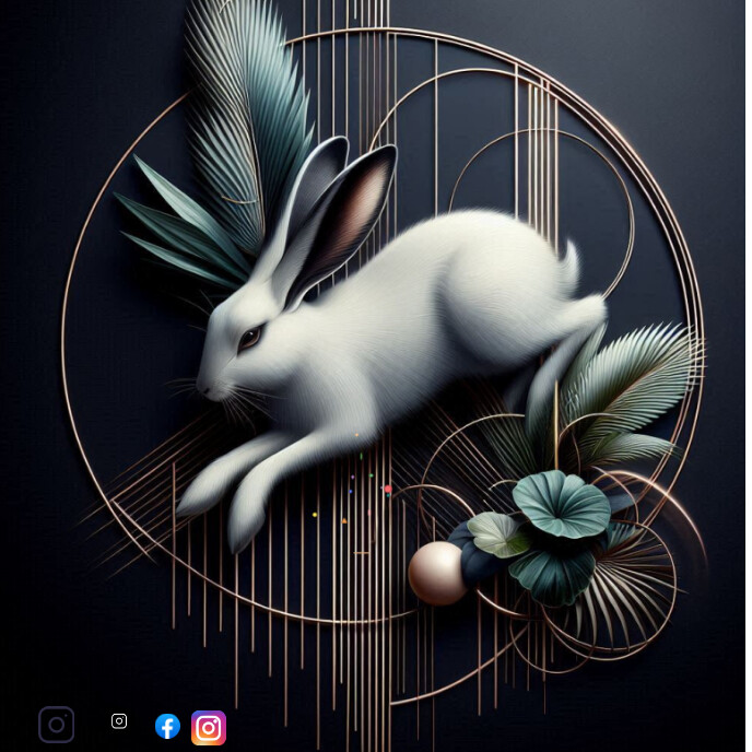 Copy of Black Rabbit Album Cover | PosterMyWall