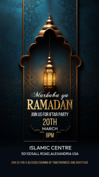 Black  Ramadan Instagram Story template