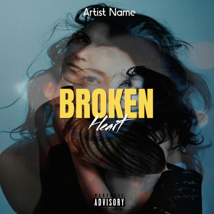 Black Rap Track Mixtape Cover Album Cover Template | PosterMyWall