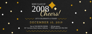 Black Regal Class Reunion Invitation Banner Facebook-coverfoto template