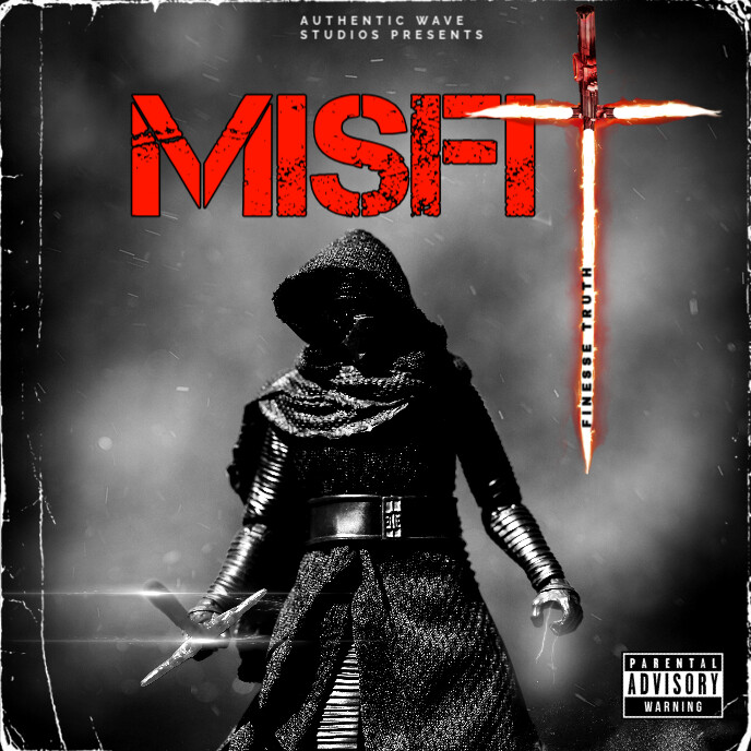 Black Star Wars  Album Cover template