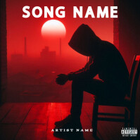 Black  Sunset Mixtape Album Cover  Album Cover template
